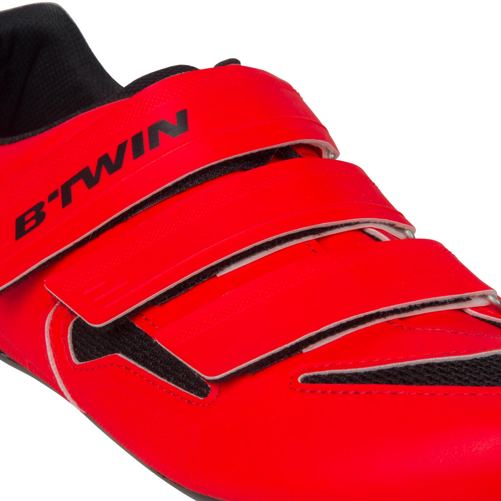 Fahrradschuhe Rennrad 500 rot