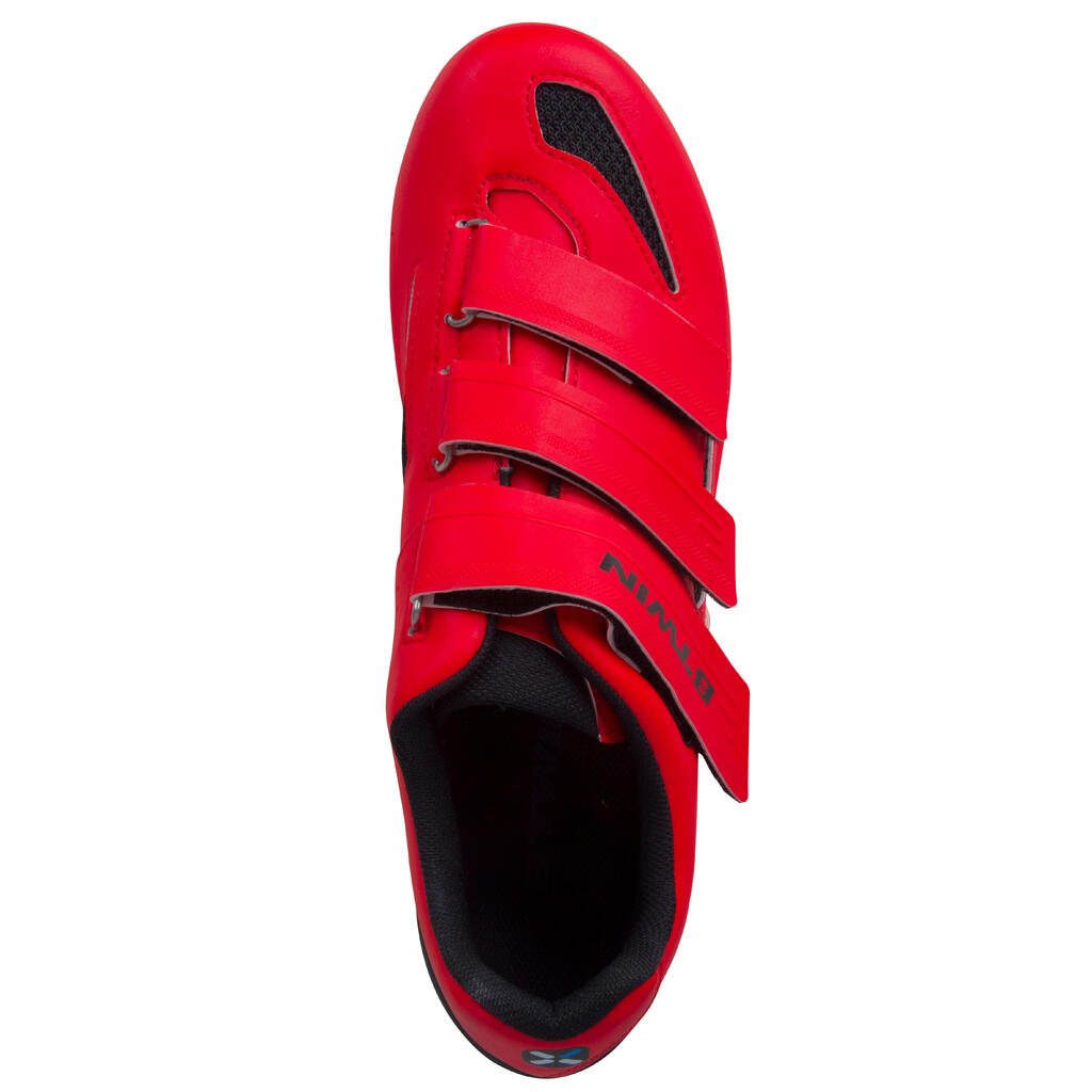 Fahrradschuhe Rennrad 500 rot