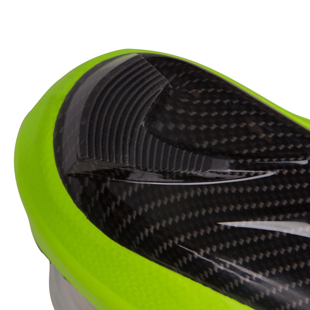 Fahrradschuhe 900 Aerofit Carbon neongelb