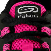 Run Active Grip Women's Jogging Shoes - Black Pink