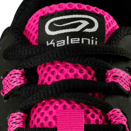 Run Active Grip Women's Jogging Shoes - Black Pink