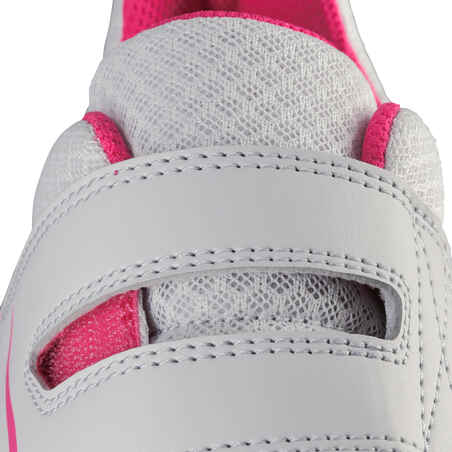 EKIDEN ONE CHILDREN'S ATHLETICS SHOES GREY AND PINK