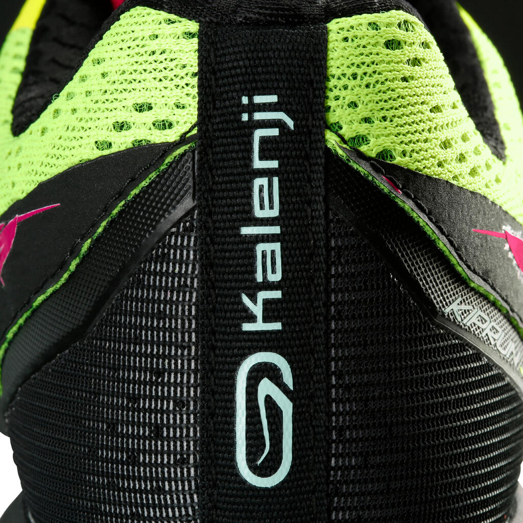 Laufschuhe Kiprun SD Damen Neutral/Pronation/Supination gelb/rosa 
