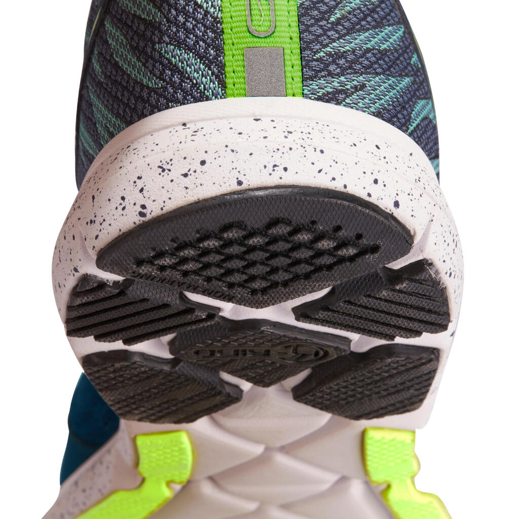 Laufschuhe Run Eliorun Herren blau/grau/gelb