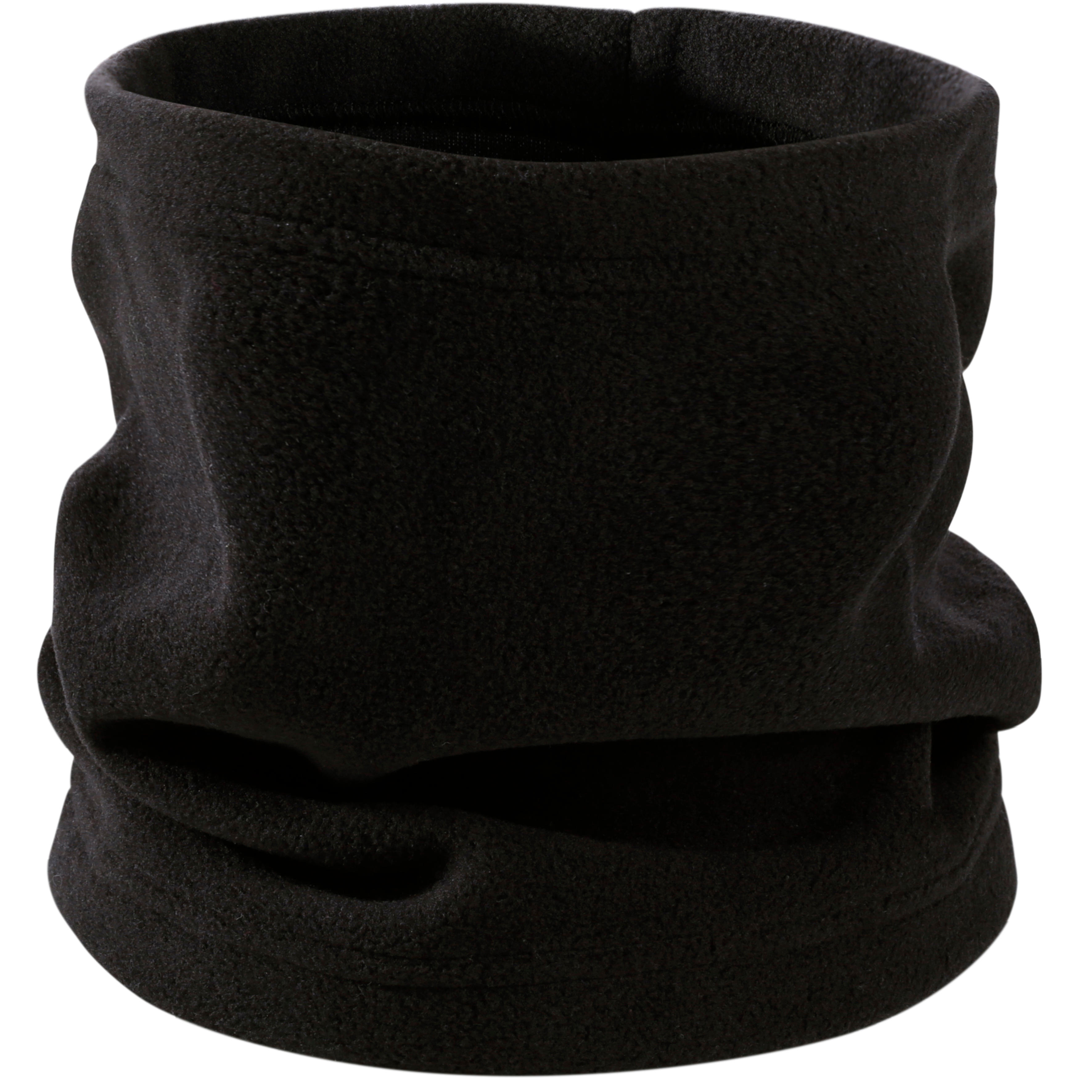 Ski Neck Warmer - Firstheat Black - WEDZE