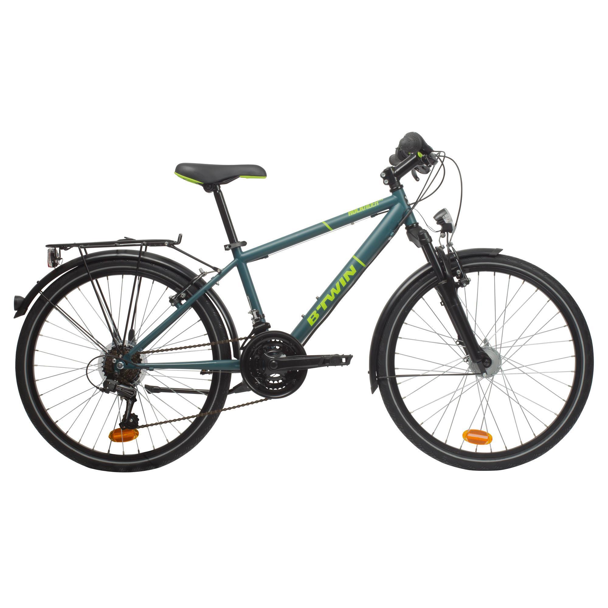 City Bike Kinderfahrrad 24 Zoll Rockrider 540 Btwin