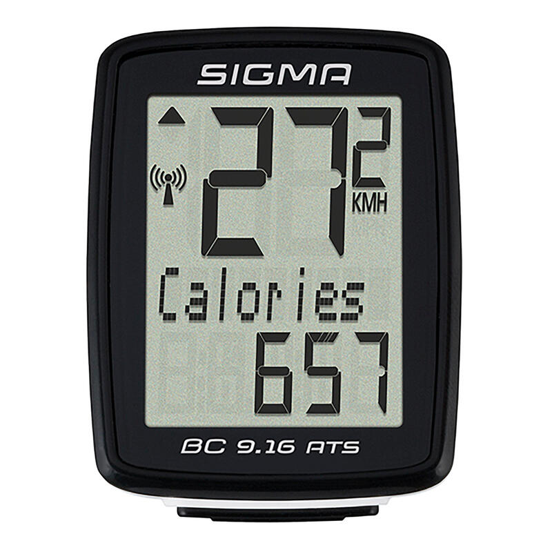 Licznik rowerowy Sigma 9.16 ATS bezprzewodowy