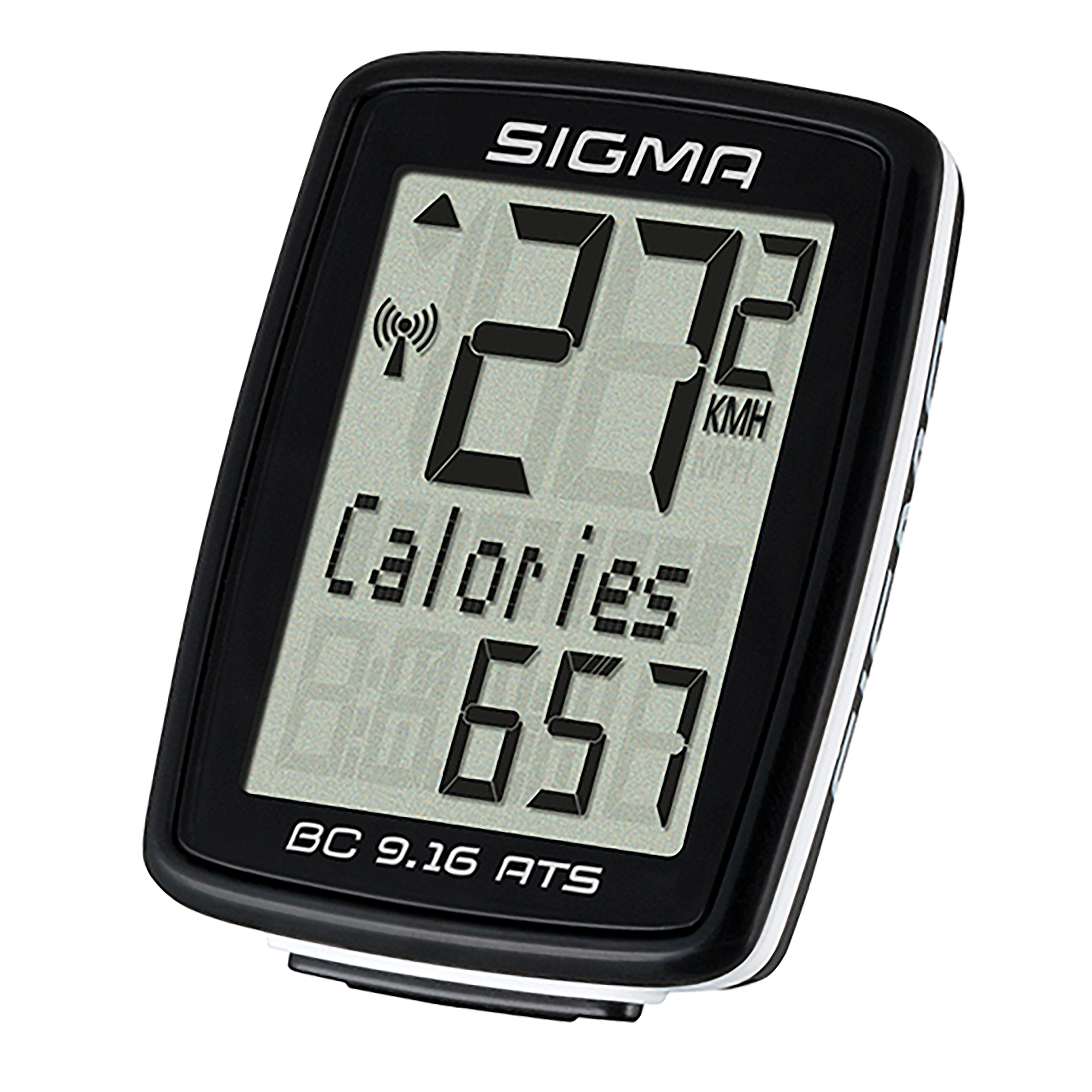 Ordinateur de Vélo Bike Roue Ordinateur Sigma PURE 1 ATS avec radio sans fil étanche
