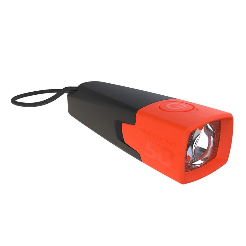 Bivouac battery-powered torch - ONBRIGHT 50 Orange - 10 lumens