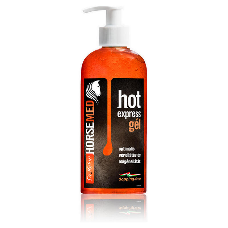 Gél Dr. Kelen Hot Express, Horsemed, 500 ml, narancssárga