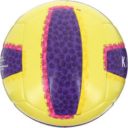 BV100 Beach Volleyball - Yellow/Purple