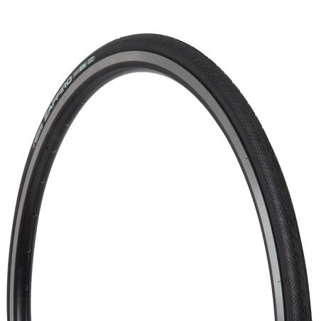 Plášť na cestný bicykel Zaffiro IV 700 × 23 čierny pevné pätky / ETRTO 23-622