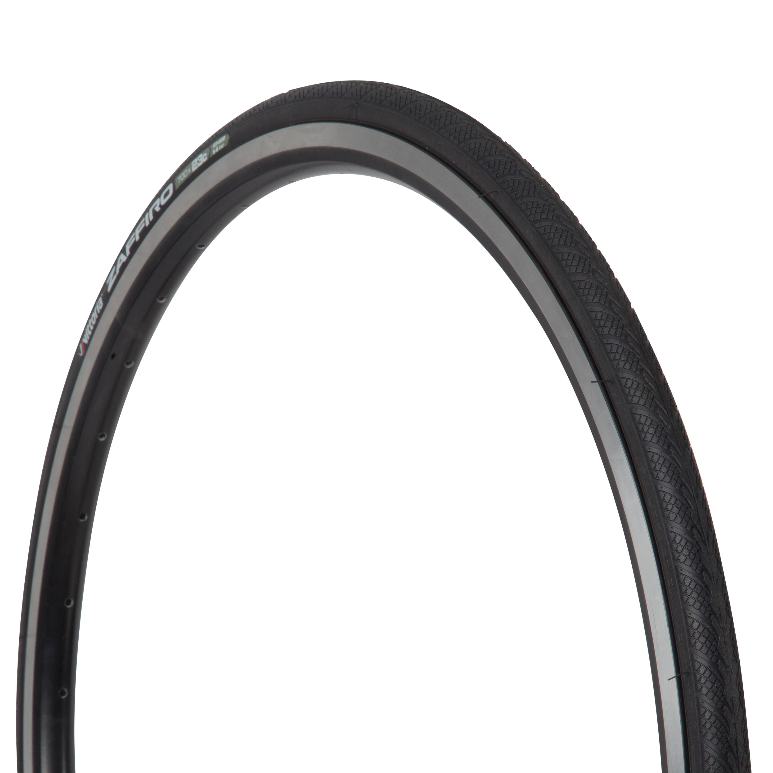 Copertone da corsa ZAFFIRO IV 700x23 nero tallone rigido / ETRTO 23-622  VITTORIA | DECATHLON