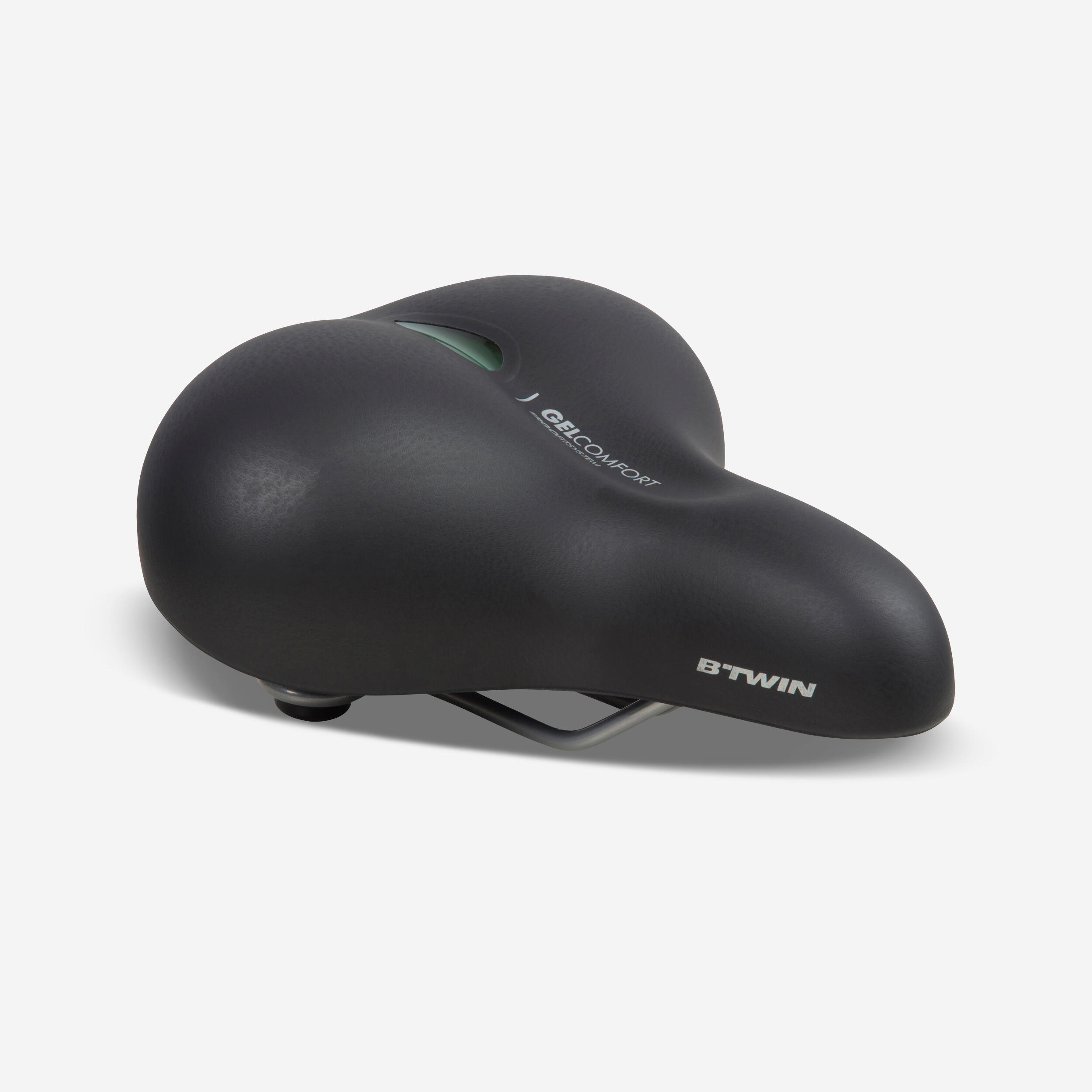 DECATHLON 90° XL Gel City Bike Saddle