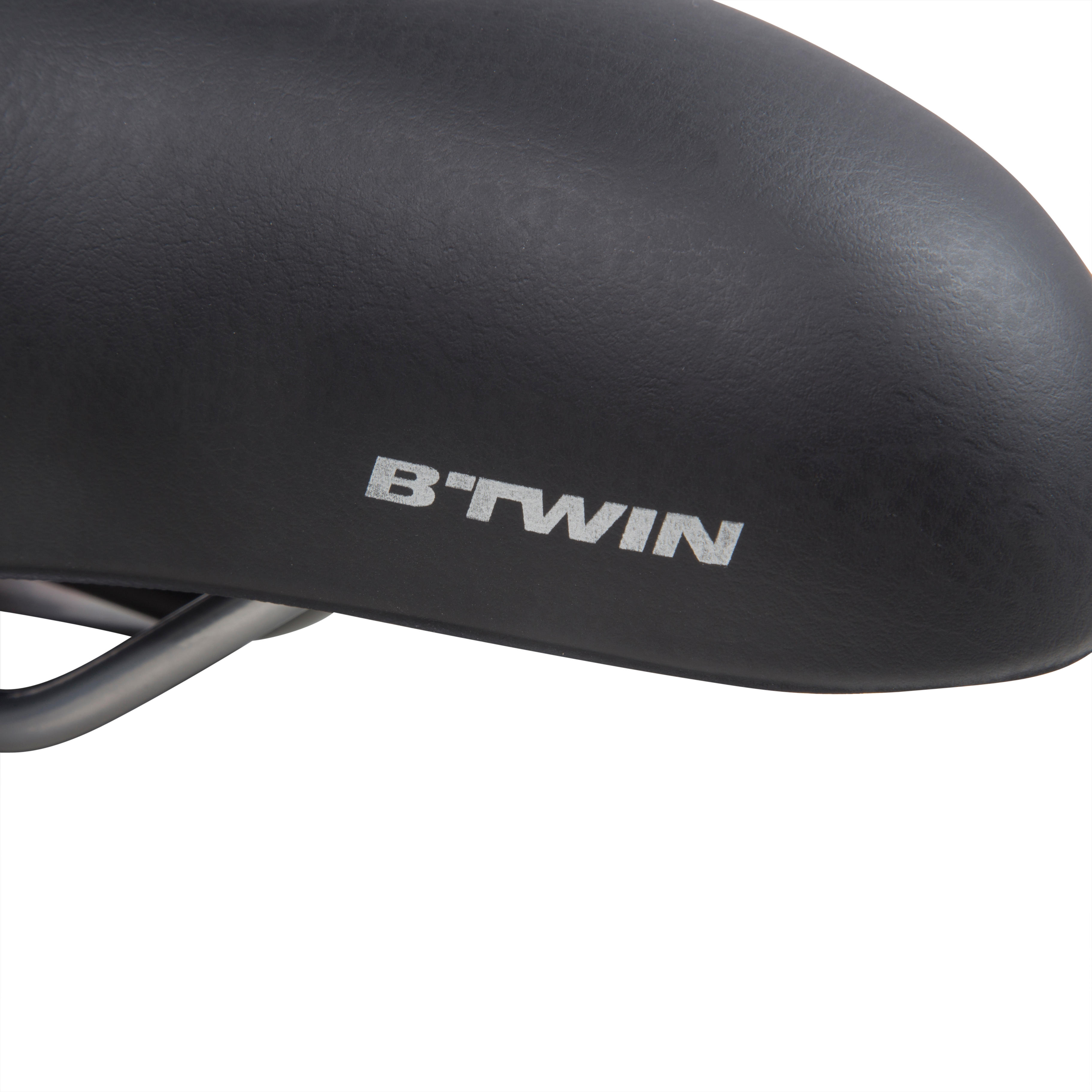 90 XL Gel City Bike Saddle Decathlon