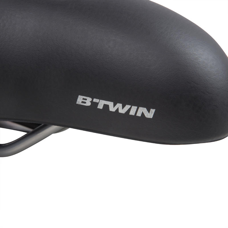 90° XL Gel City Bike Saddle Decathlon