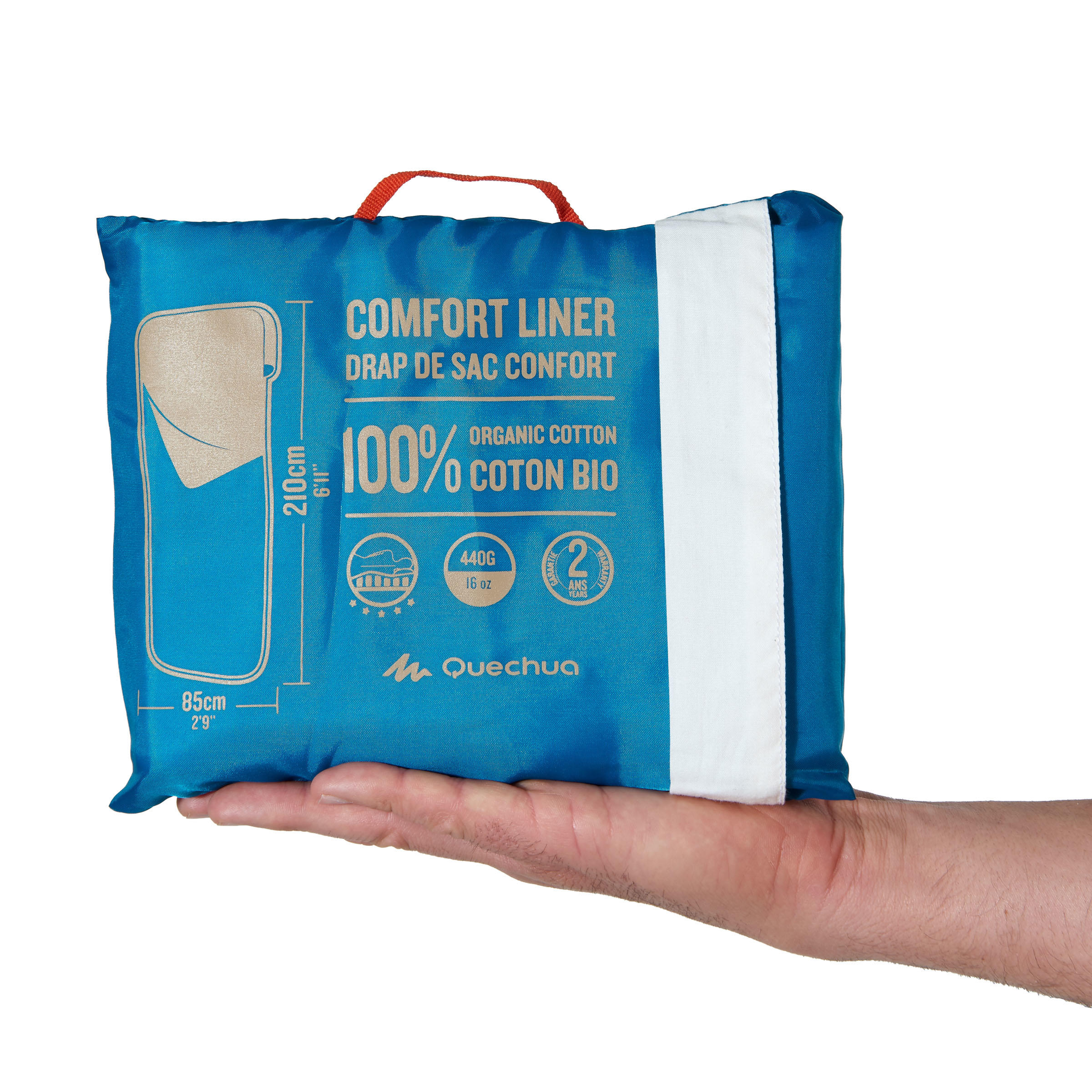 DRAP DE SAC EN COTON POUR SAC DE COUCHAGE QUECHUA Decathlon.ch
