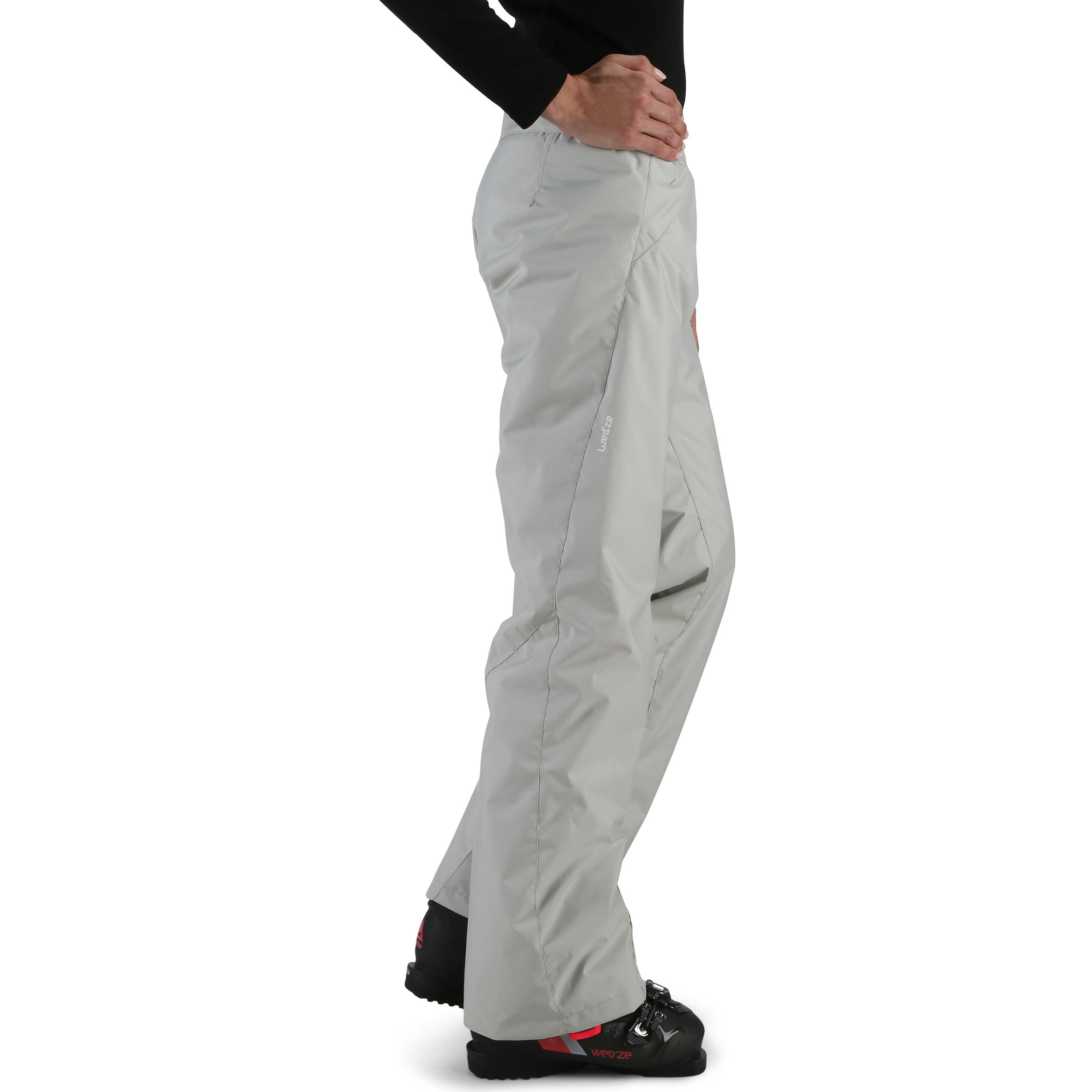 SKI-P PA 100 Women's Downhill Skiing Trousers - Grey 2/6
