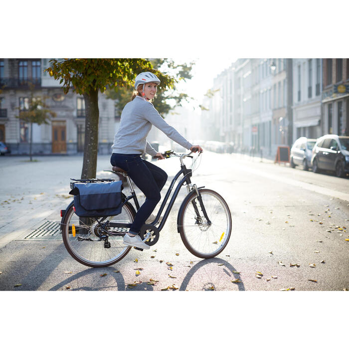 B'twin Elektrische fiets / Ebike Elops 900 laag frame stadsfiets