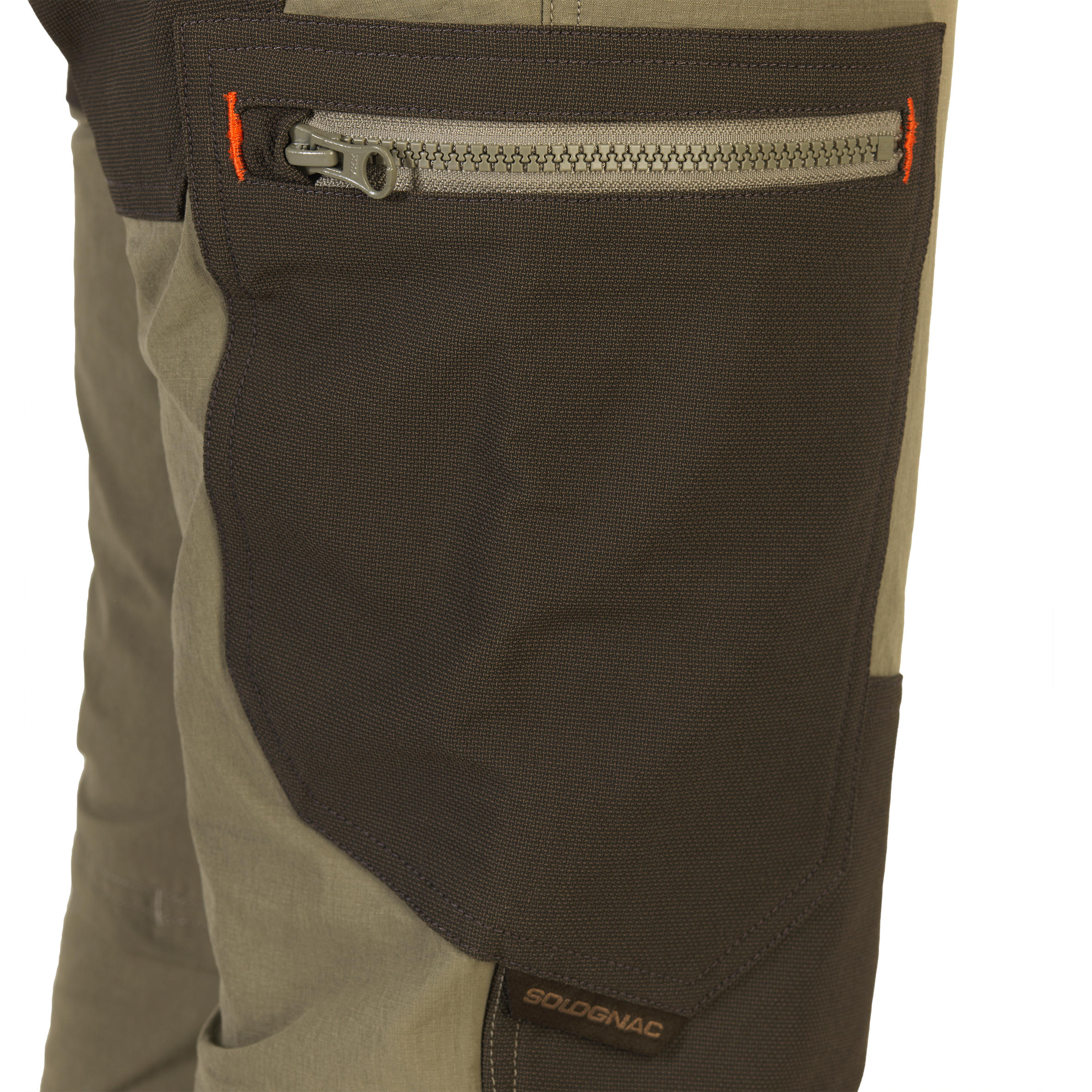 Pantalon l ger respirant et r sistant chasse homme 520 vert