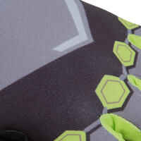 Guantes de ciclismo cotos niños Btwin Dark Hero negros