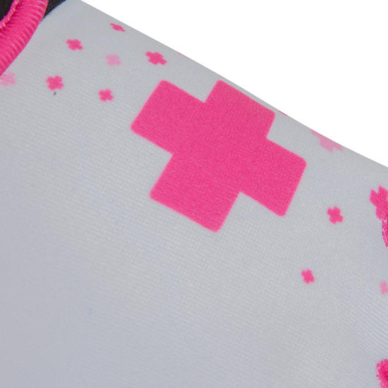 GANTS VELO ENFANT DOCTOGIRL BLANC ET ROSE GANTS VELO ENFANT DOCTOGIRL BLANC ET ROSE