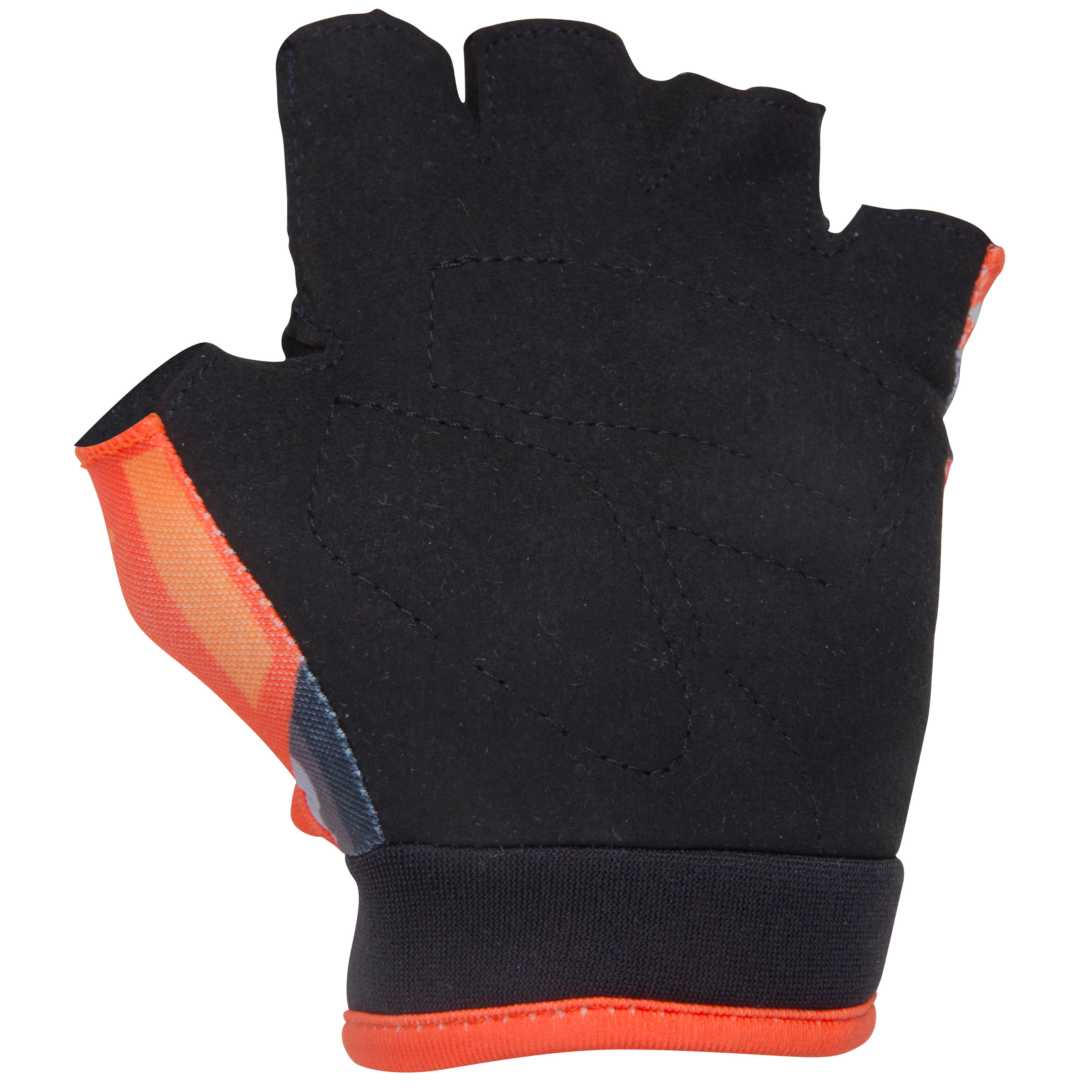 Gants de vélo enfant – orange - BTWIN