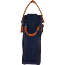 Semi-Rigid Bag for 3 Petanque Boules - Blue