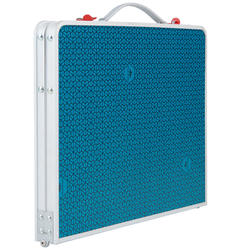 PRODUCTO OCASIÓN: Mesa Baja Plegable Camping Quechua Azul QUECHUA |  Decathlon