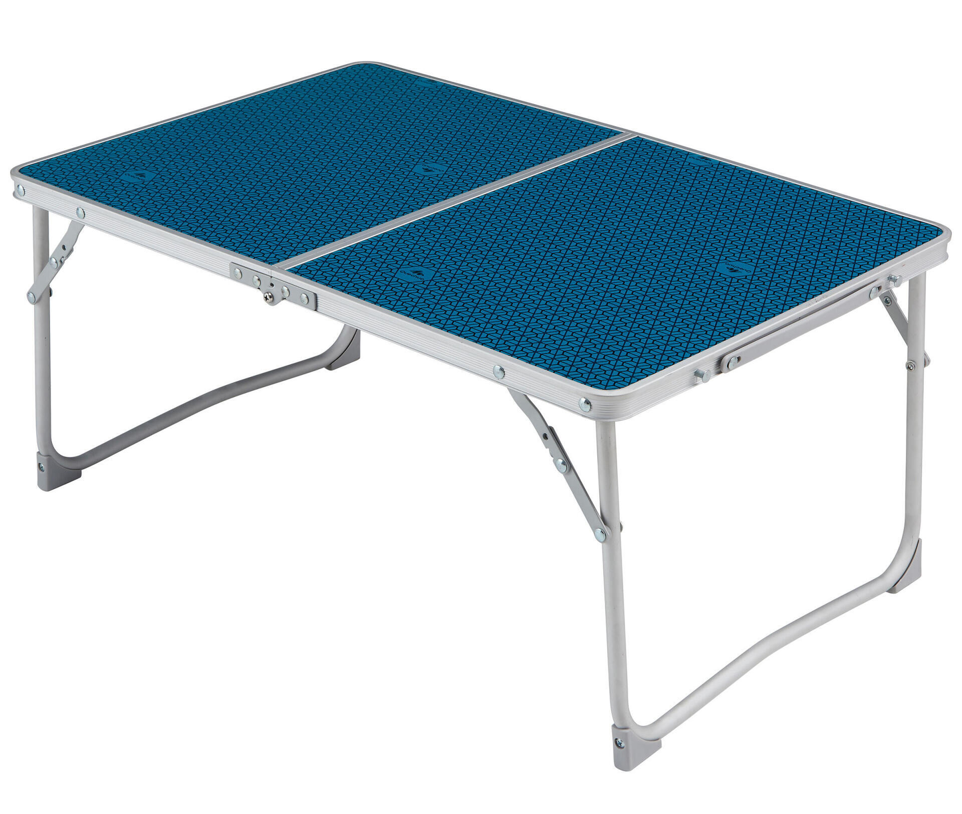 Quechua, Camping Folding Table, 4 Chairs, Blue Table Pliante