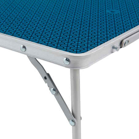 FOLDING CAMPING COFFEE TABLE - MH100 - BLUE