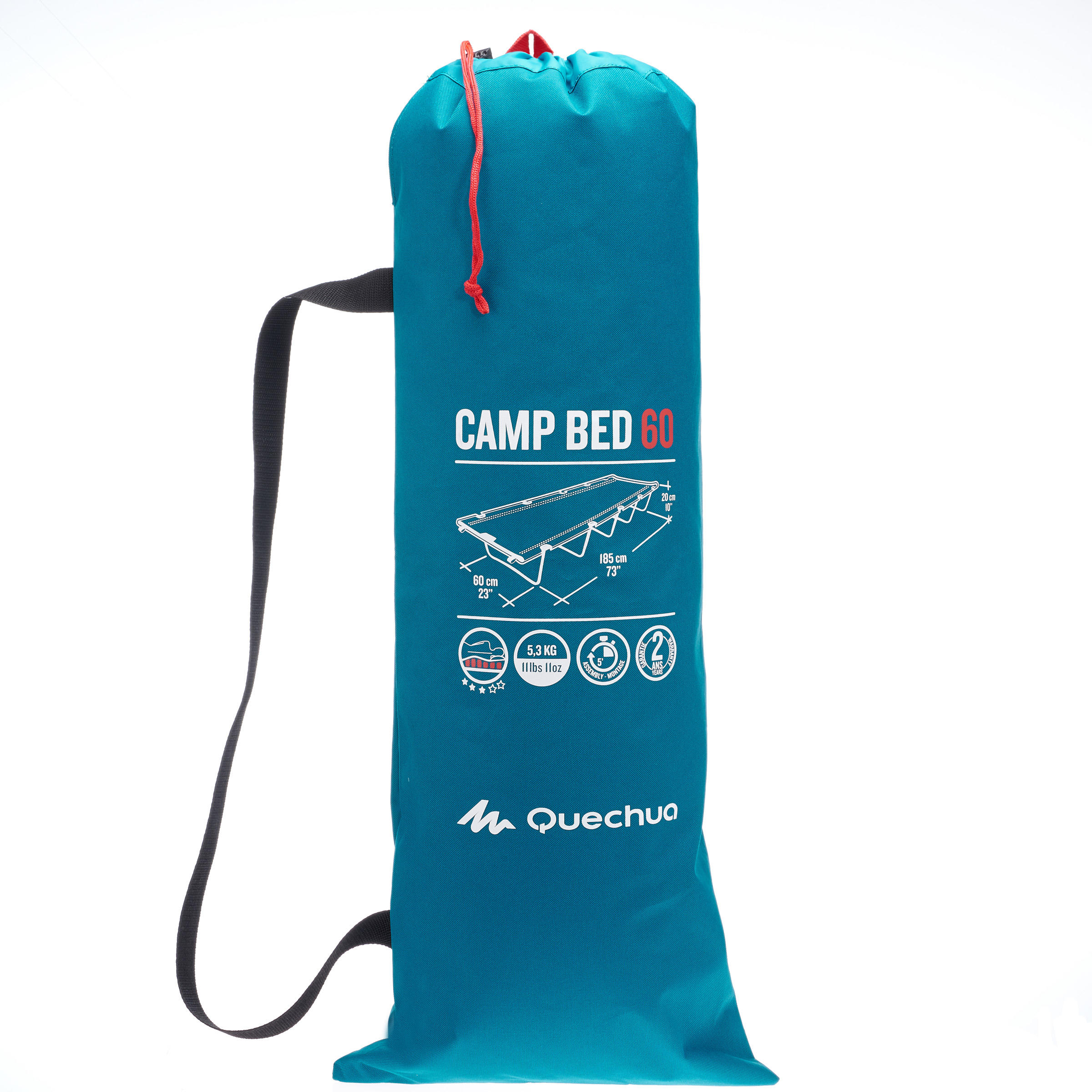 Кровать для кемпинга Camp Bed на 1 человека Quechua