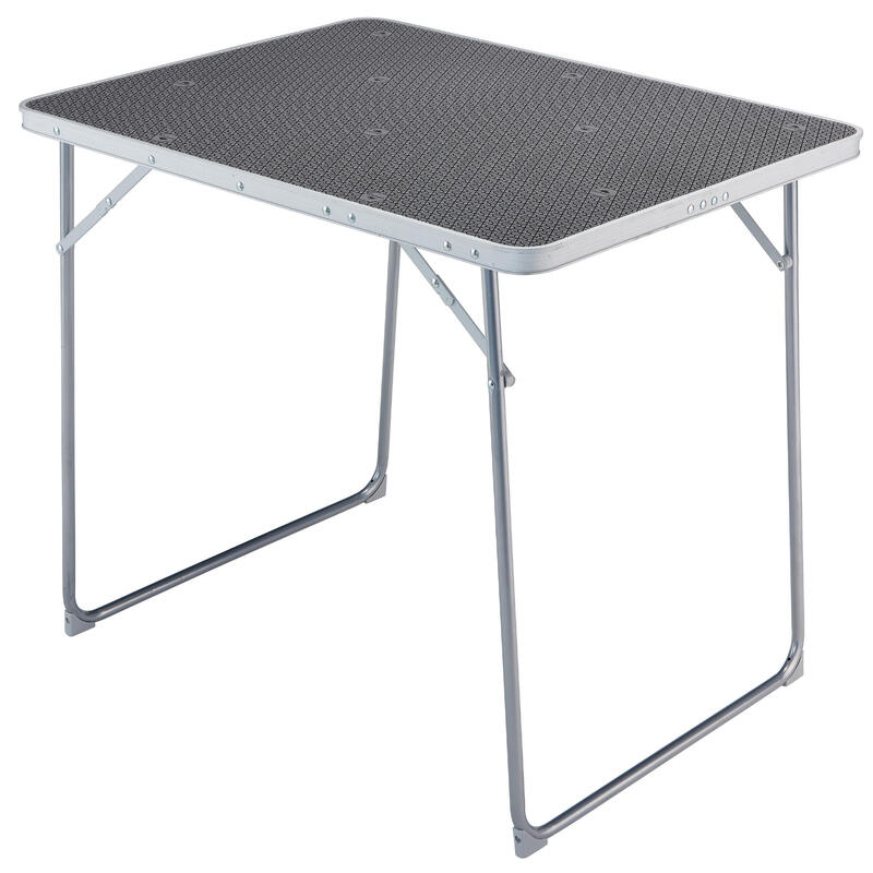 Table de camping/camp du randonneur 4 personnes grise Table de camping/camp du randonneur 4 personnes grise