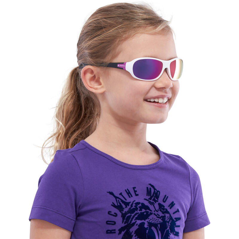 兒童款健行太陽眼鏡 （6到10歲，濾鏡分類4）MH T500