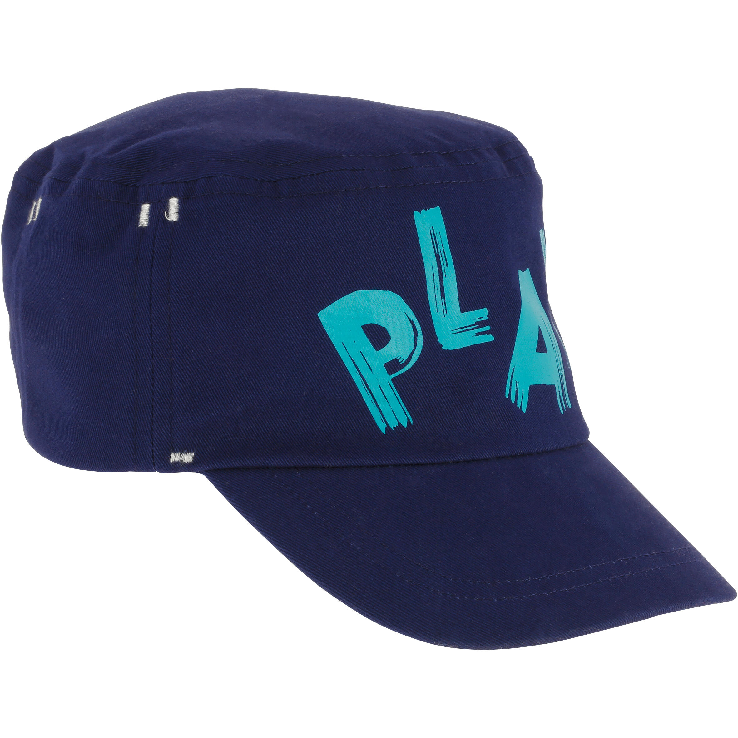 Gym baby blue printed cap