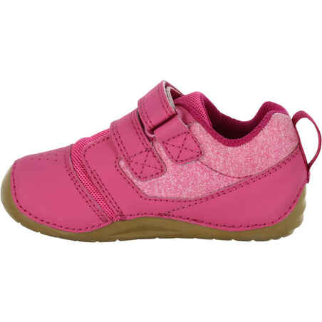 500 I Learn Gym Shoes - Fuchsia/Brown