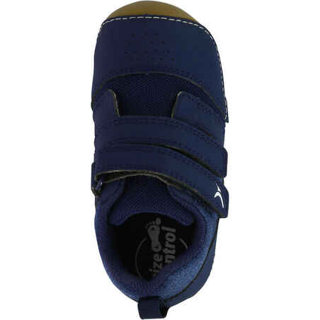 500 I Learn Gym Shoes - Navy/Brown