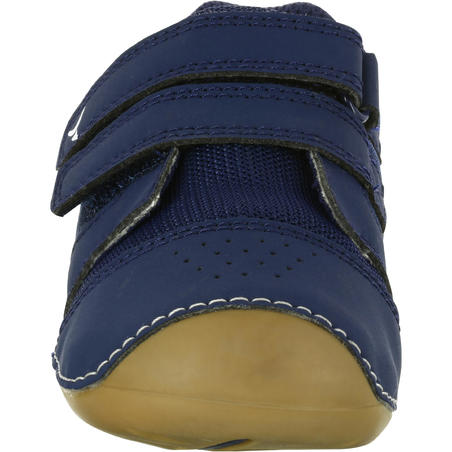 500 I Learn Gym Shoes - Navy/Brown