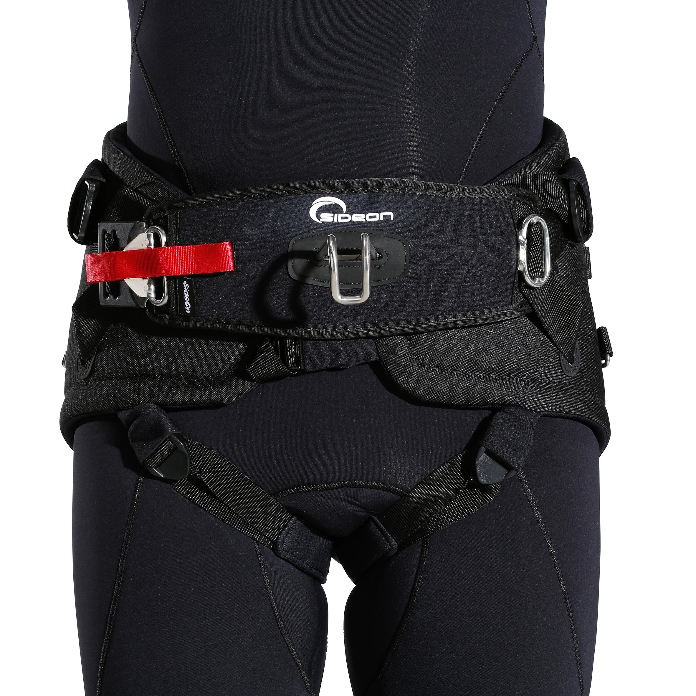 Kitesurf Seat Harness - Black 4/14