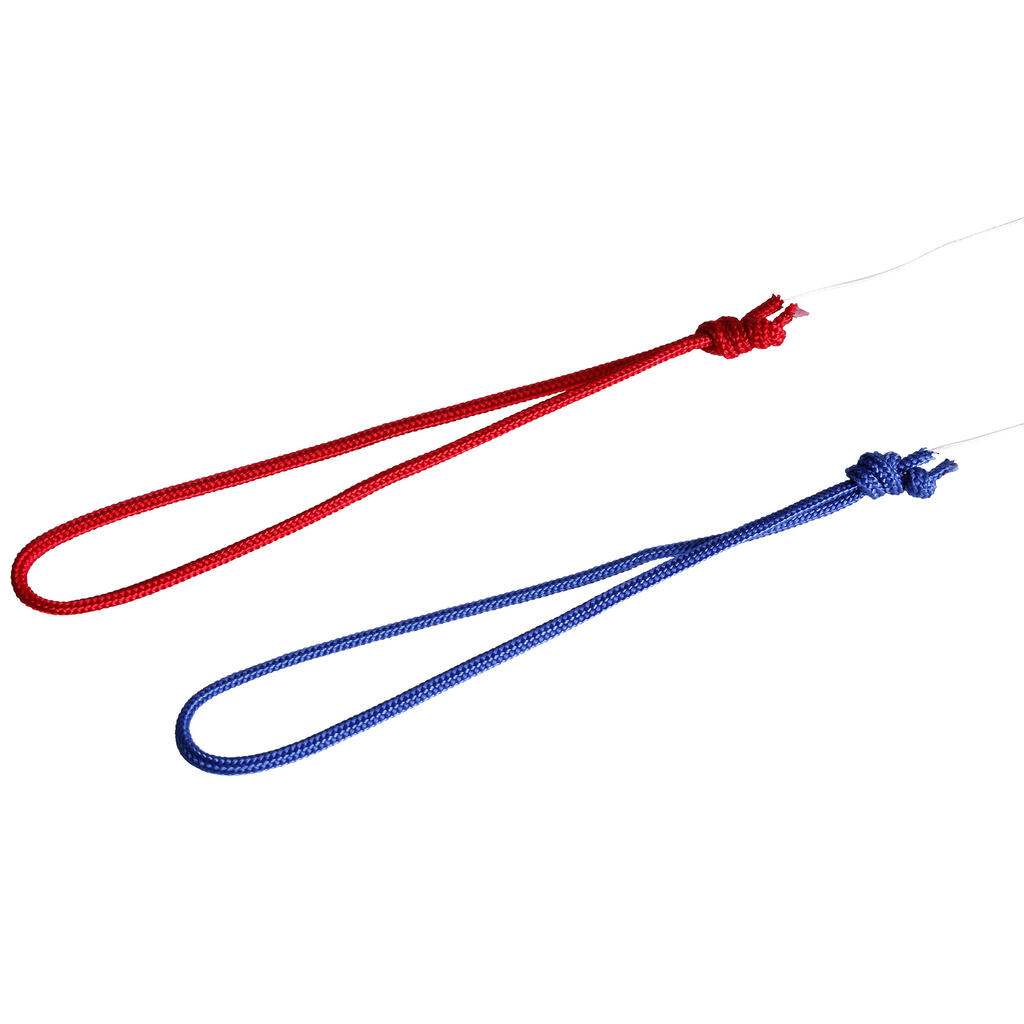 Set of 2 high-density, polyethylene fibre lines with 30 m sheath - 60 kg