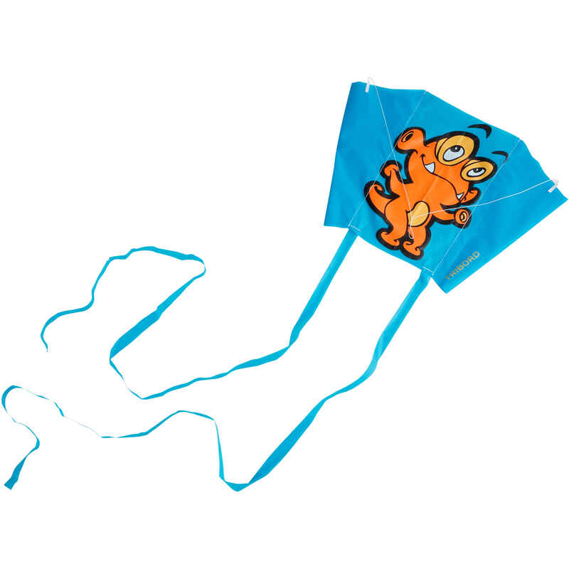 Mini Wing Single-Line Kite - Monster Blue