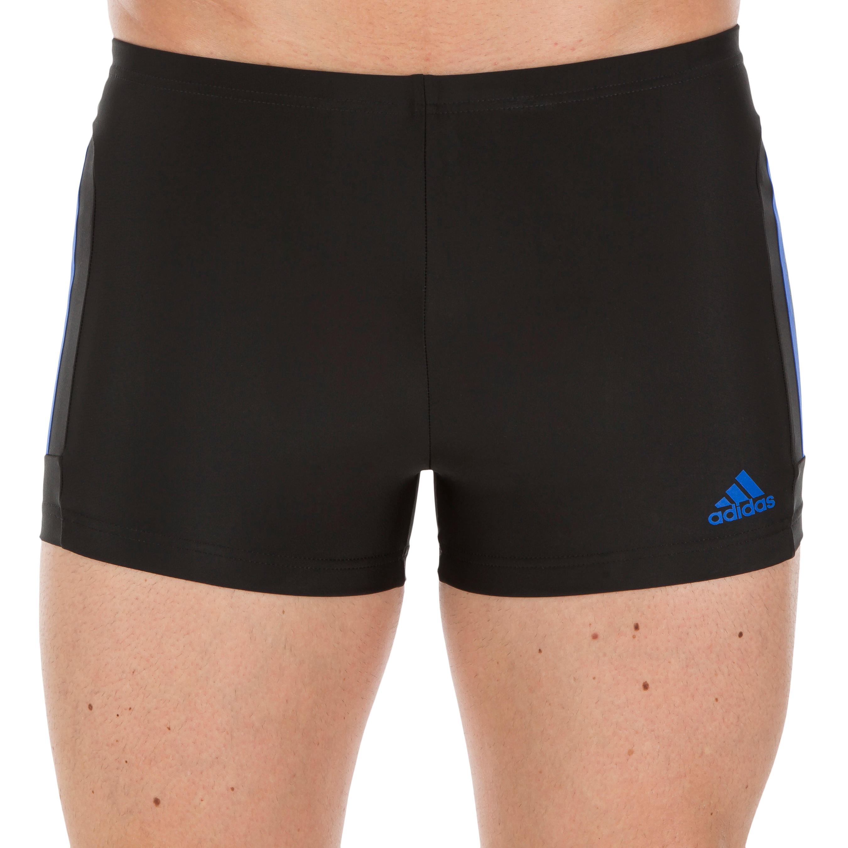 MEN'S SWIMMING BOXERS 100 PLUS - BLACK 10/12