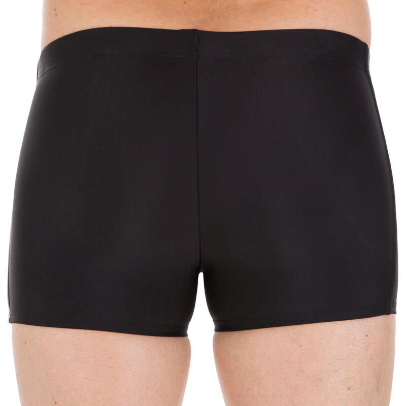 MEN'S SWIMMING BOXERS 100 PLUS BLACK NABAIJI Decathlon
