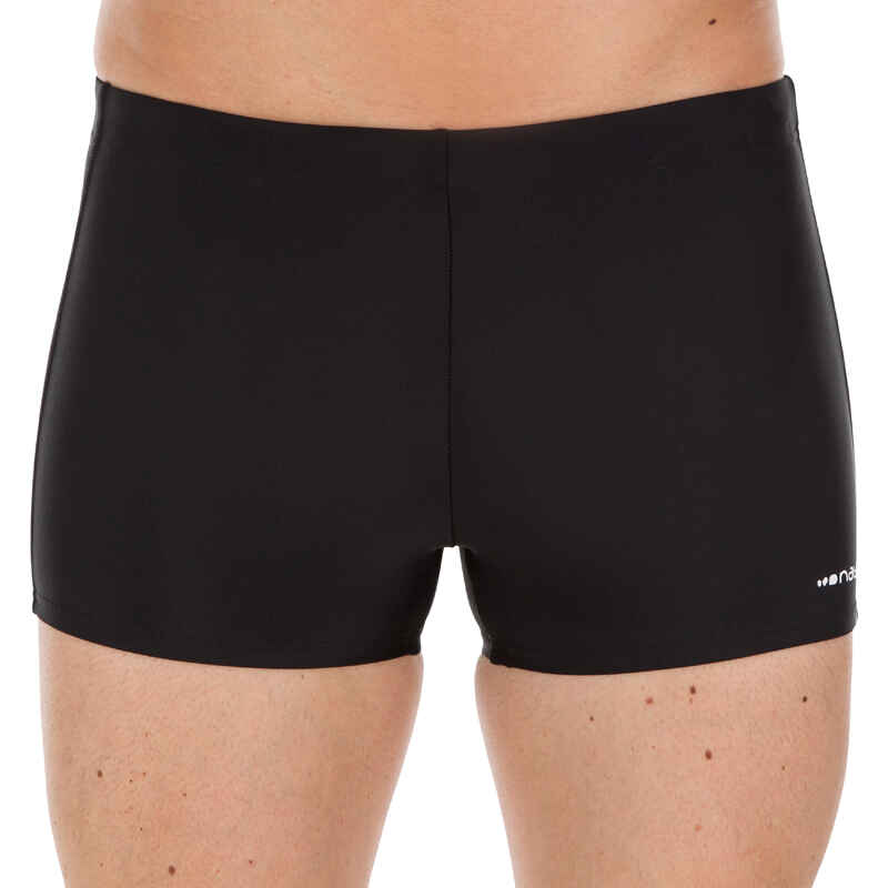 MEN'S SWIMMING BOXERS 100 PLUS - BLACK