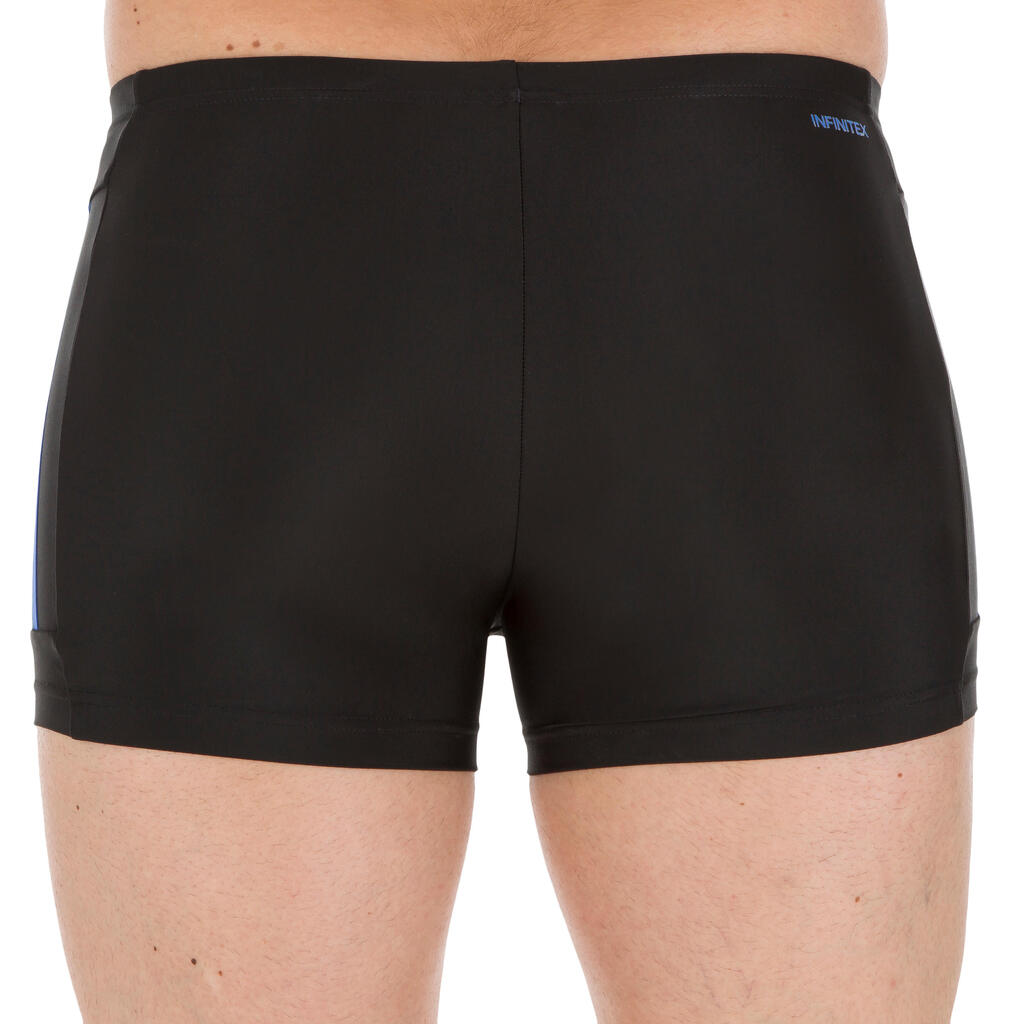 MEN'S SWIMMING BOXERS 100 PLUS - BLACK