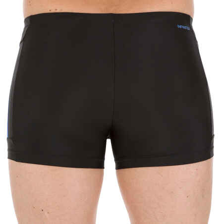 MEN'S SWIMMING BOXERS 100 PLUS - BLACK