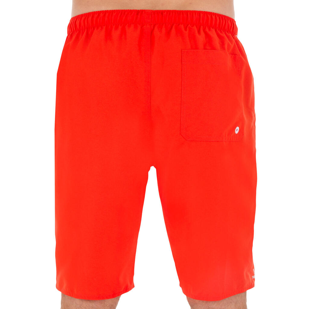 Lange Boardshorts Hendaia Herren rot