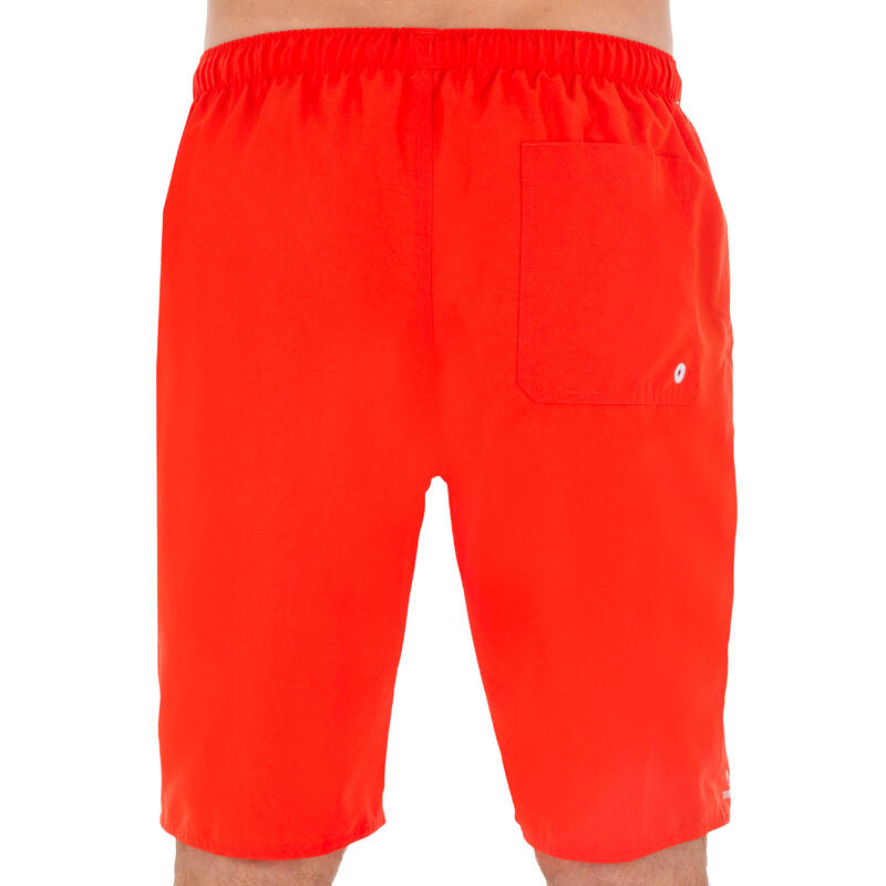 Boardshort long hendaia rouge