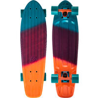Big Yamba Cruiser Skateboard - Blue/Coral Gradient