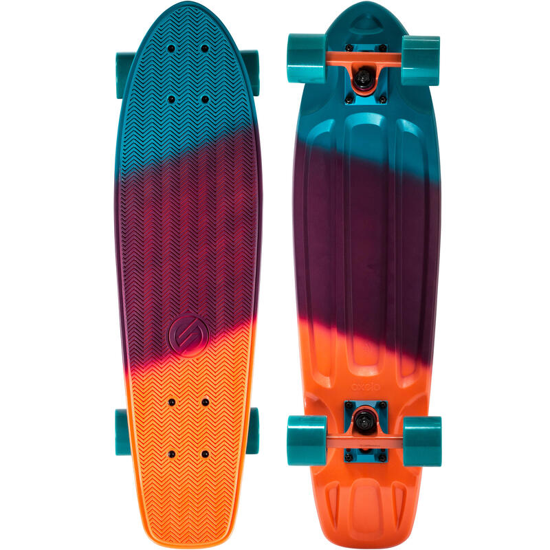 Patineta Cruiser BIG YAMBA gradiant Coral Azul Patineta Cruiser BIG YAMBA gradiant Coral Azul